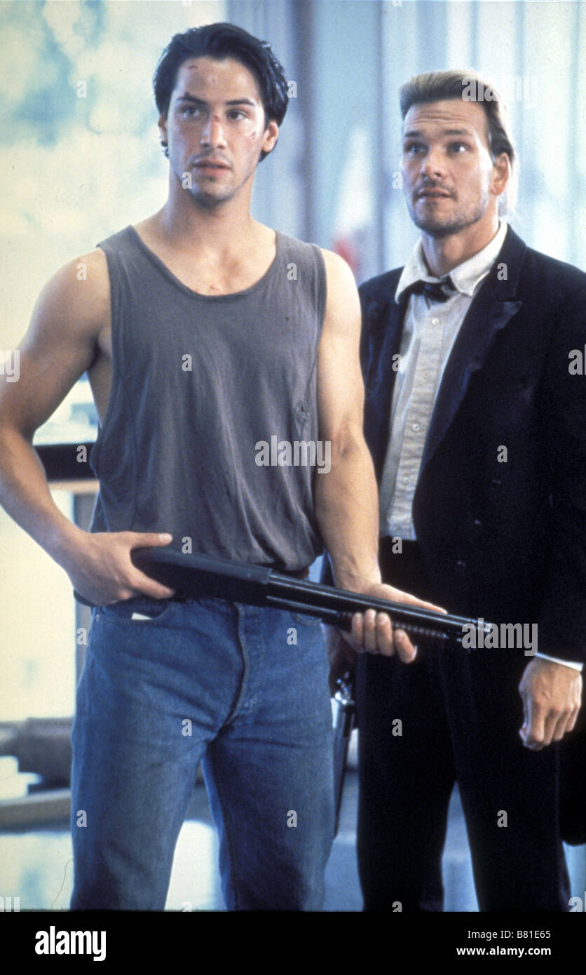 Point Break Year 1991 USA Patrick Swayze, Keanu Reeves Director Kathryn Bigelow Stock Photo