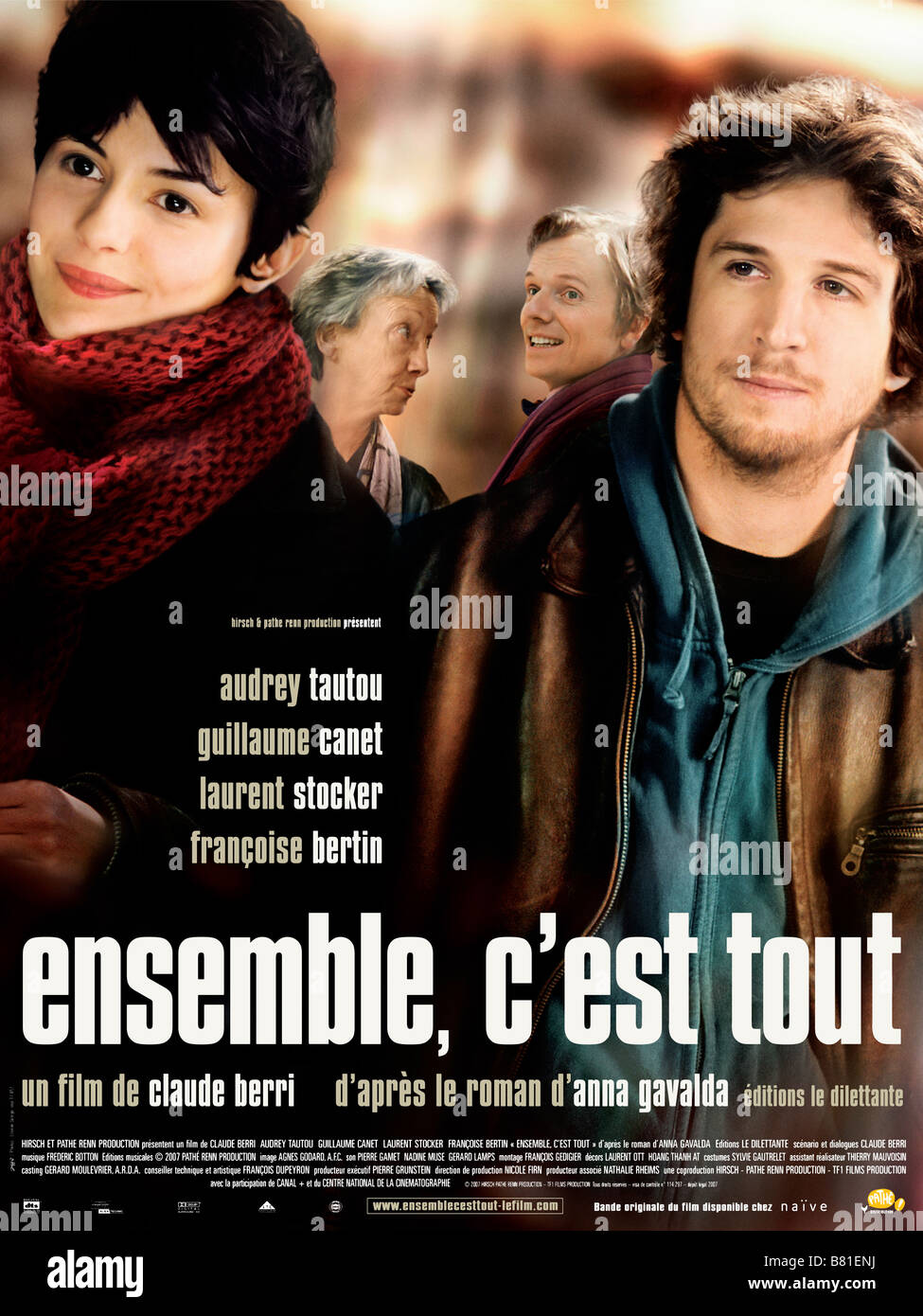Ensemble c'est tout Year 2007 France Affiche / Poster Audrey Tautou, Guillaume Director Ensemble c'est tout Year 2007 France Affiche / Poster Audrey Tautou, Guillaume Director