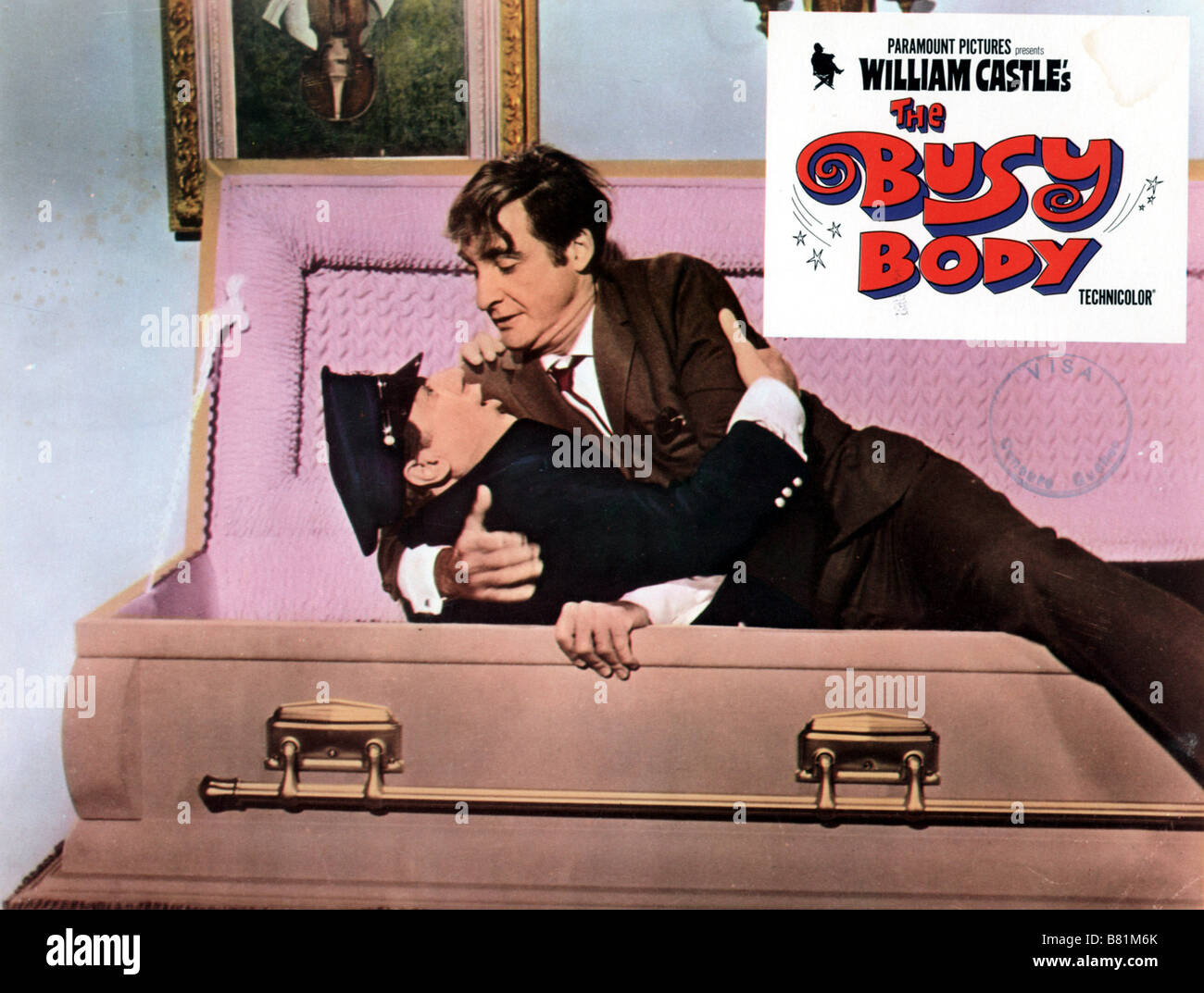 The Busy Body The Busy Body  Year: 1967 USA Sid Caesar,  Director: William Castle Stock Photo