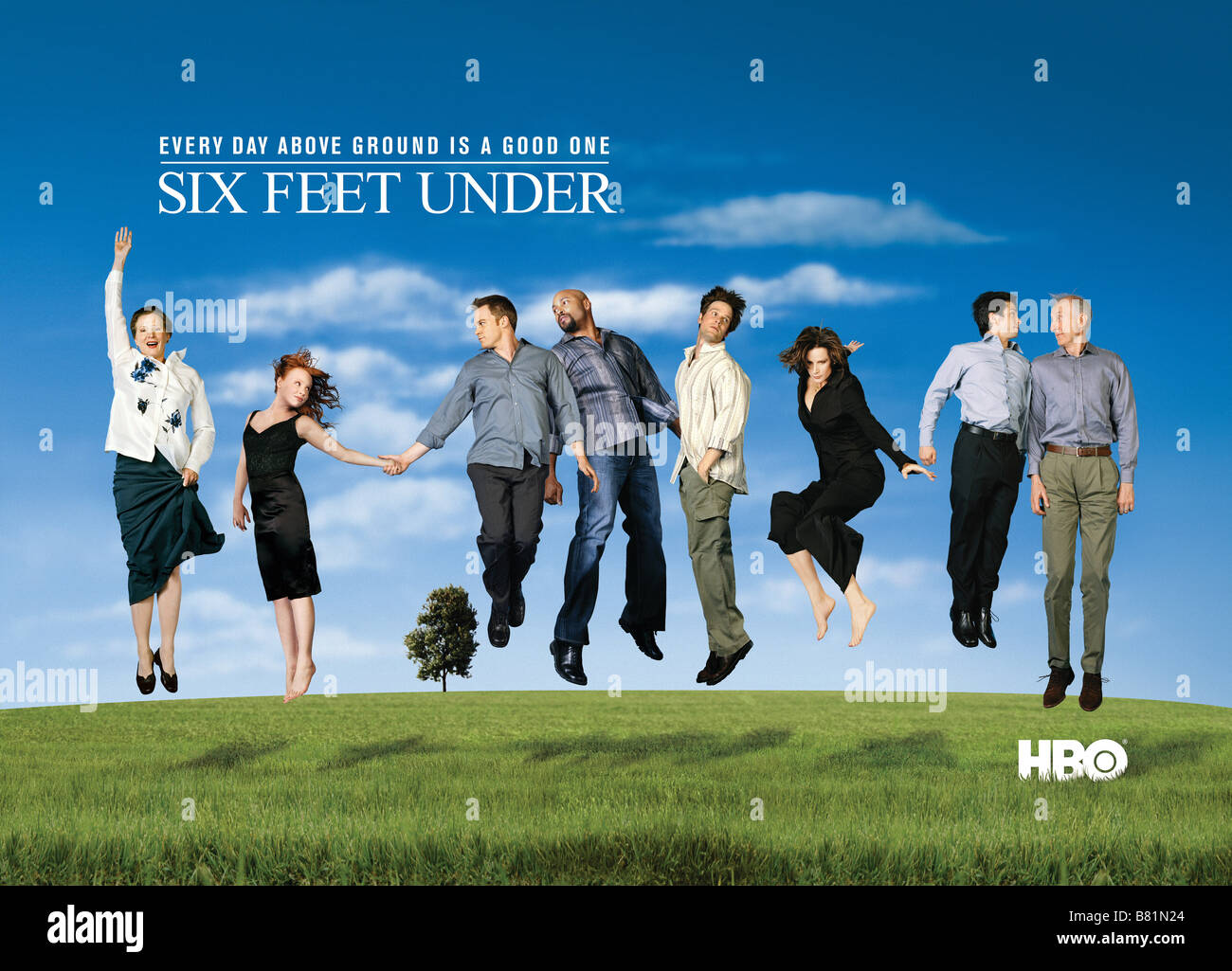 Six Feet Under TV Series 2001 - 2005 USA Season 4 Created by Alan Ball  Poster Stock Photo - Alamy