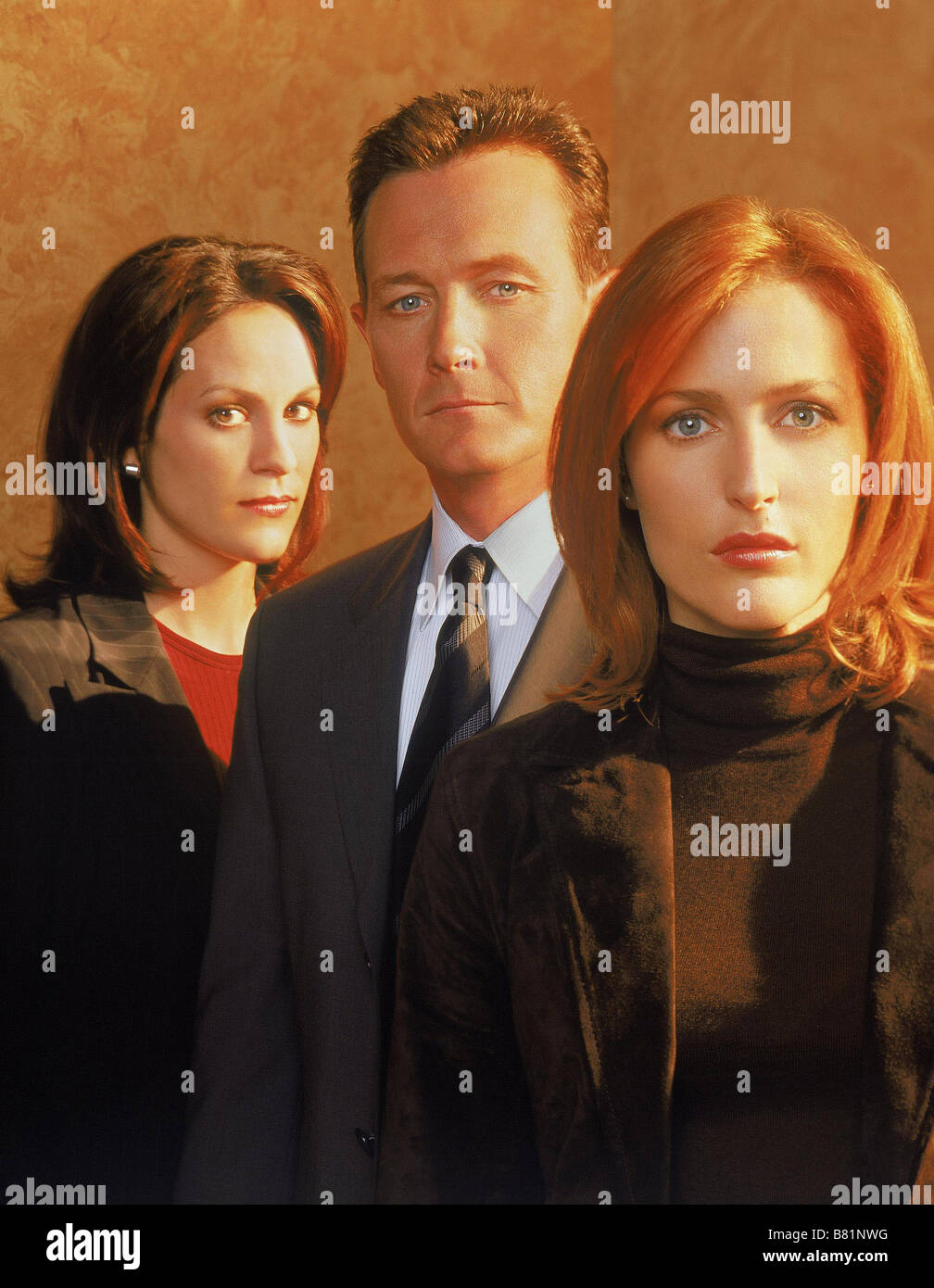 The X Files TV Series 1993 - 2002 USA 2001 Season 9 Created by Chris Carter  Annabeth Gish, Robert Patrick, Gillian Anderson Stock Photo - Alamy