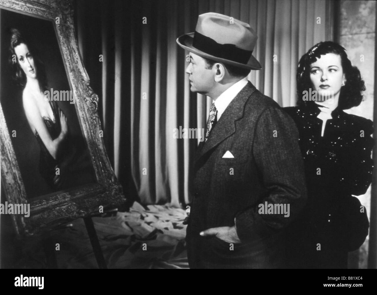 The Woman in the Window Year 1944 USA Edward G. Robinson , Joan