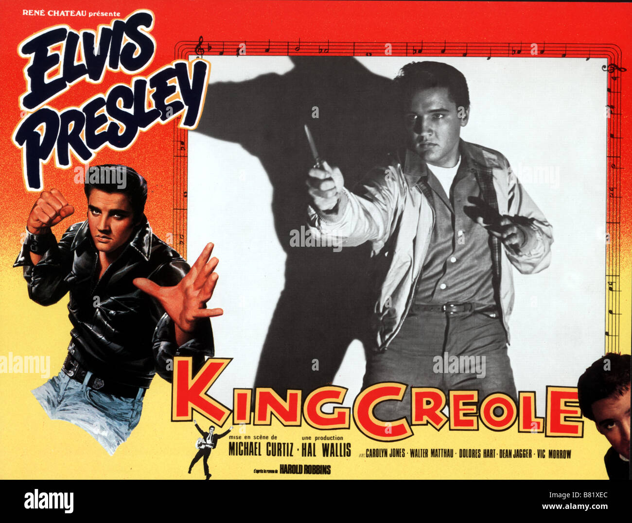 Bagarre au king creole King Creole  Year: 1958 USA Elvis Presley  Director: Michael Curtiz Stock Photo