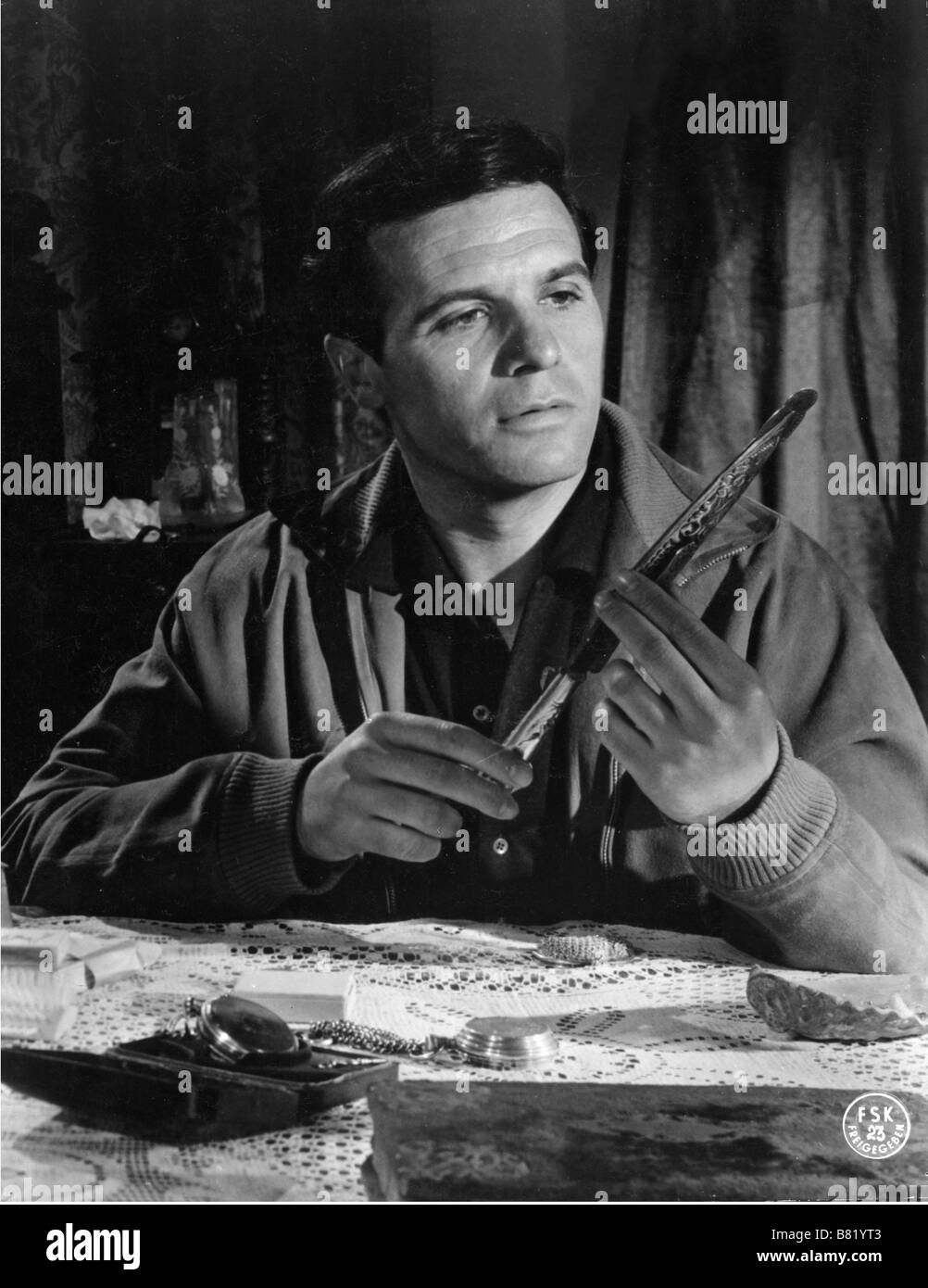 Viridiana Year: 1961  Director: Luis Buñuel Francisco Rabal Golden Palm - Cannes 1961 Stock Photo
