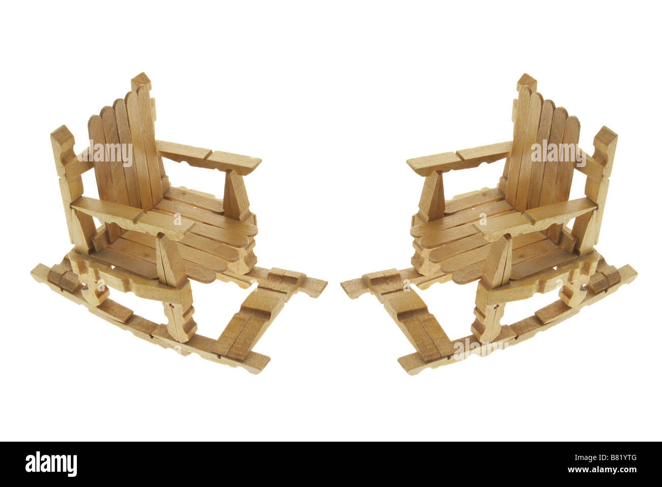 Rocking Chairs Cut Out Stock Images Pictures Alamy