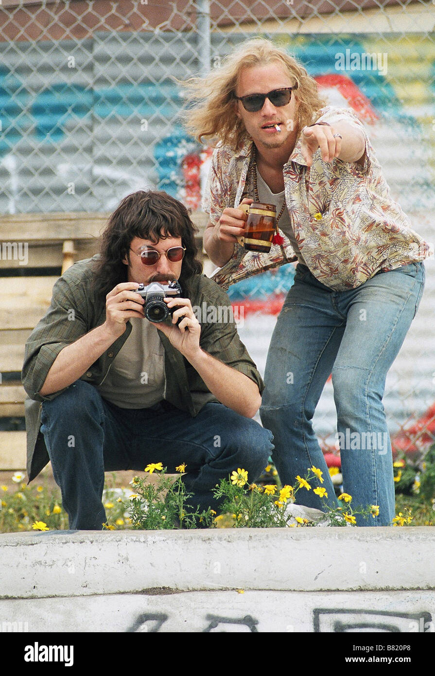 Lords of Dogtown Year: 2005 USA Pablo Schreiber, Heath Ledger Director:  Catherine Hardwicke Stock Photo - Alamy