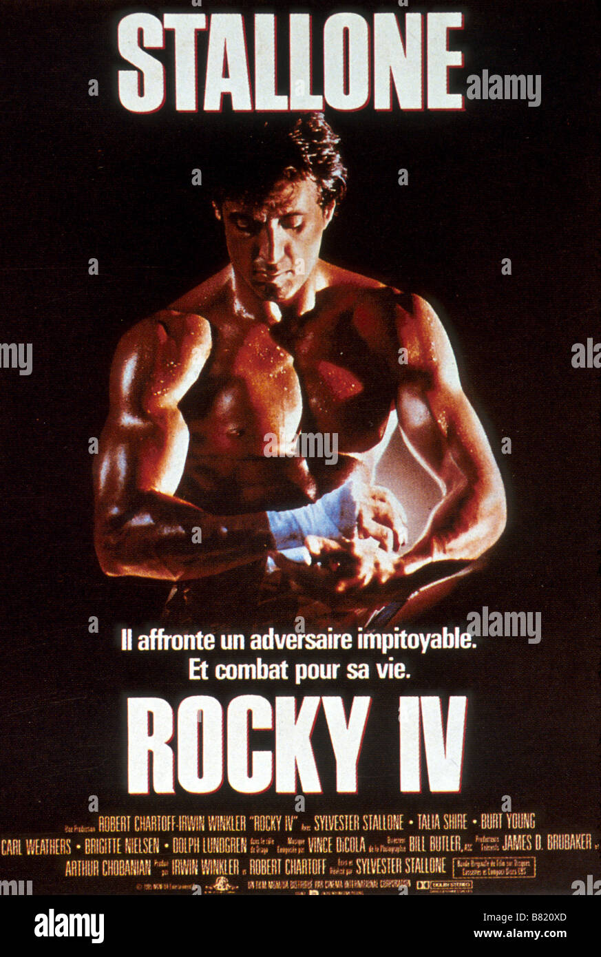 Rocky 4 Year: 1985 USA Sylvester Stallone Affiche , Poster