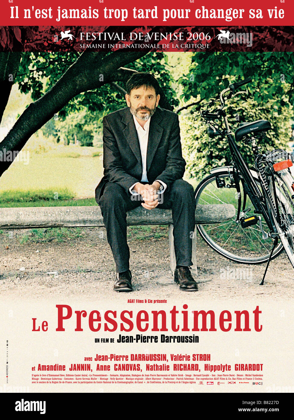 Le Pressentiment  Year: 2006 - France Affiche / Poster Jean-Pierre Darroussin  Director: Jean-Pierre Darroussin Stock Photo