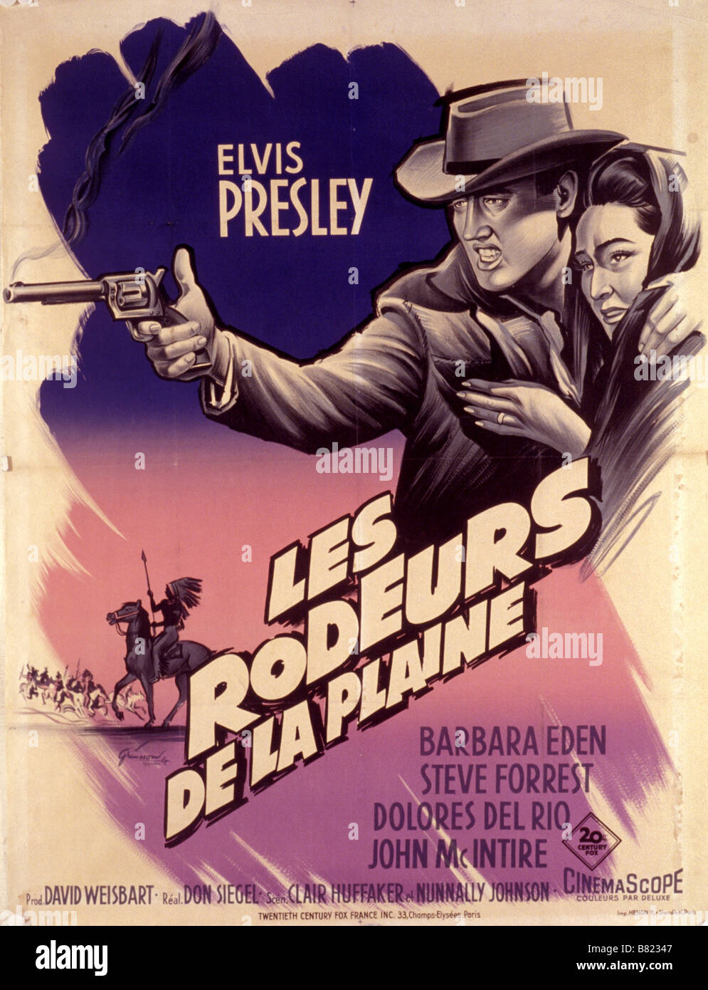 Flaming Star Year: 1960 USA Director: Don Siegel Movie poster (Fr Stock