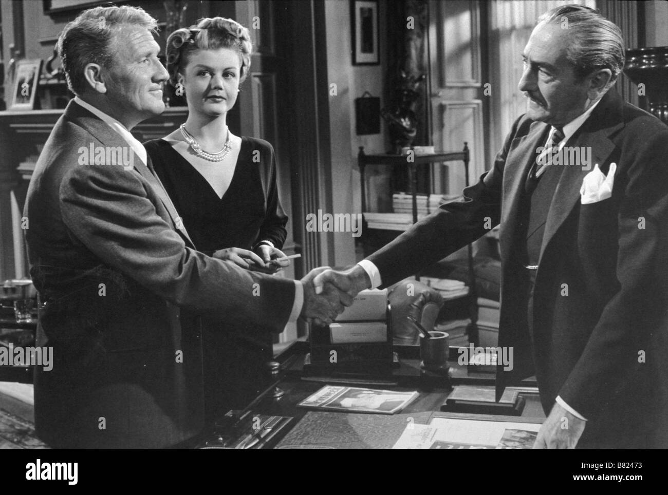 State of the Union  Year: 1948 USA Director : Frank Capra Spencer Tracy, Angela Lansbury, Adolphe Menjou Stock Photo