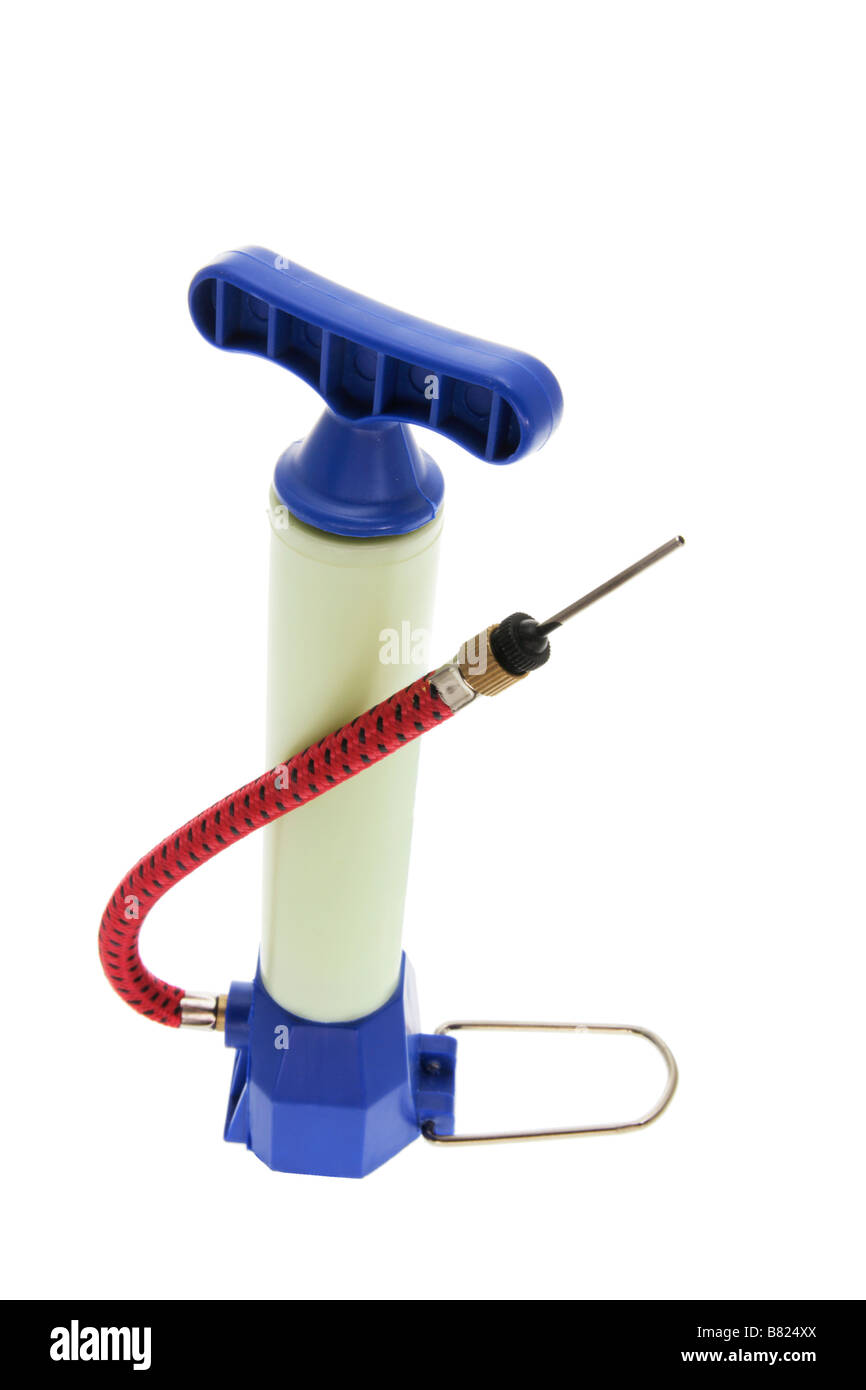 Bicycle Floor Pump Stock Photo Alamy