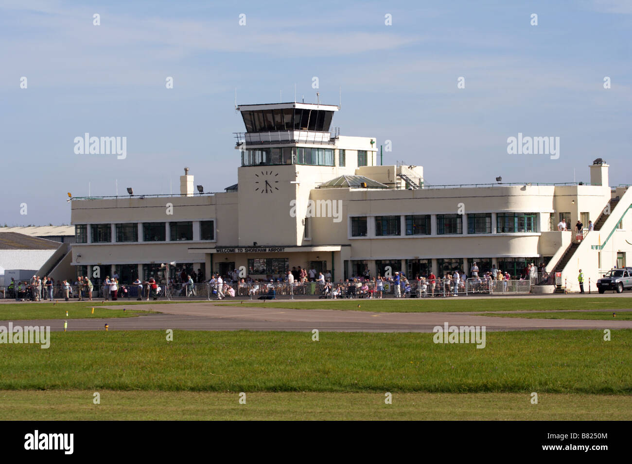 Shoreham Airport main terminal building Stock Photo Alamy