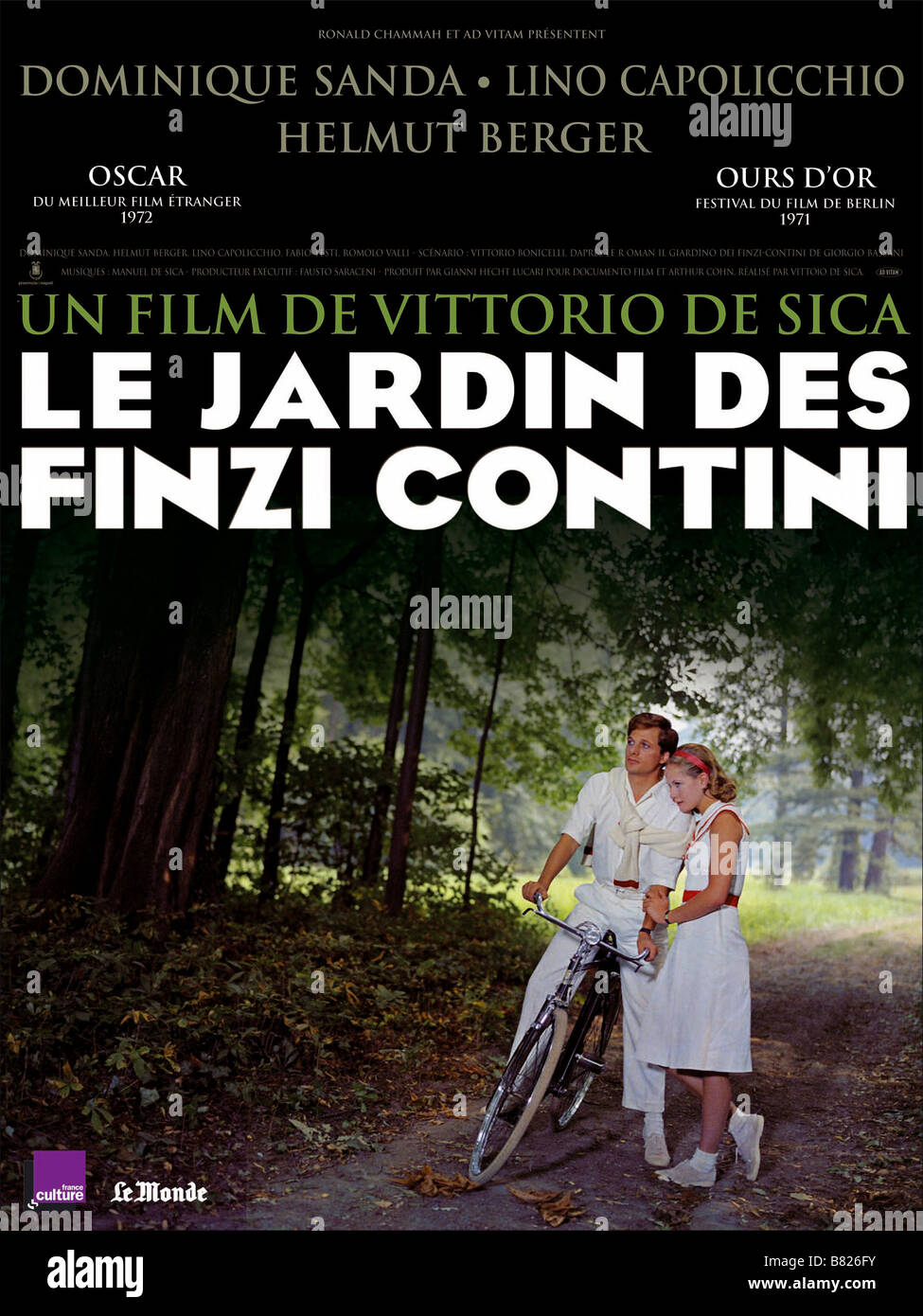 il giardino dei finzi contini year 1970 italy director vittorio de sica movie poster fr stock photo alamy