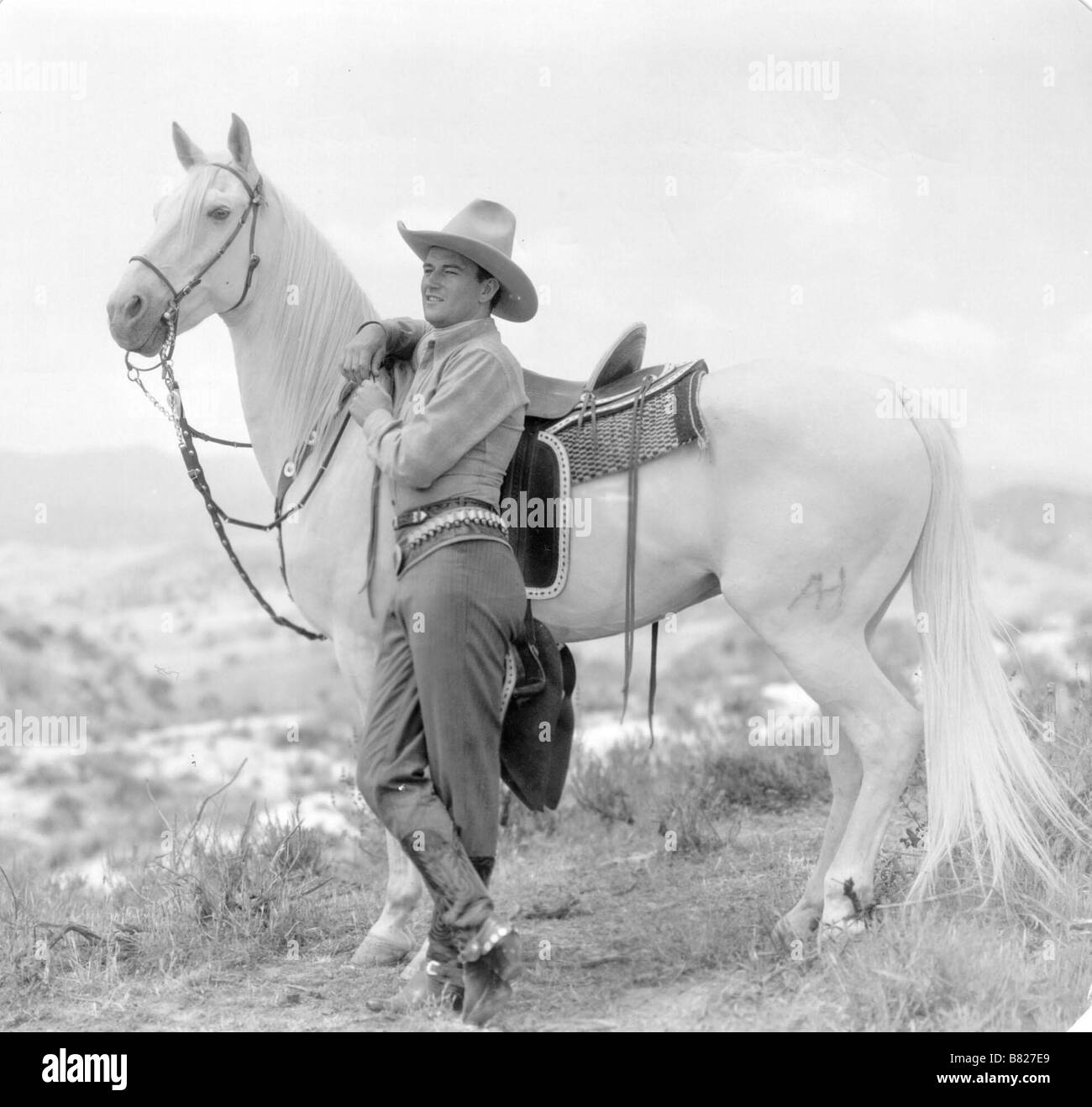 Ride Him, Cowboy Ride Him, Cowboy  Year: 1932 USA John Wayne  Director: Fred Allen Stock Photo