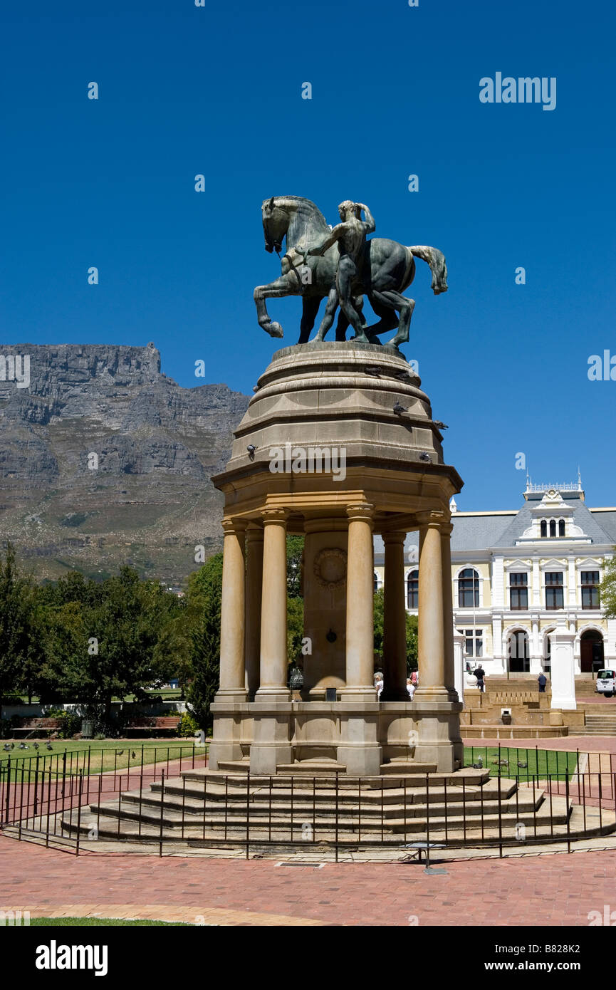 Brotherhood Monument Cape Town commemorating the South Africans died in the wars of 1914-18 and 1939-46 South Africa Stock Photo