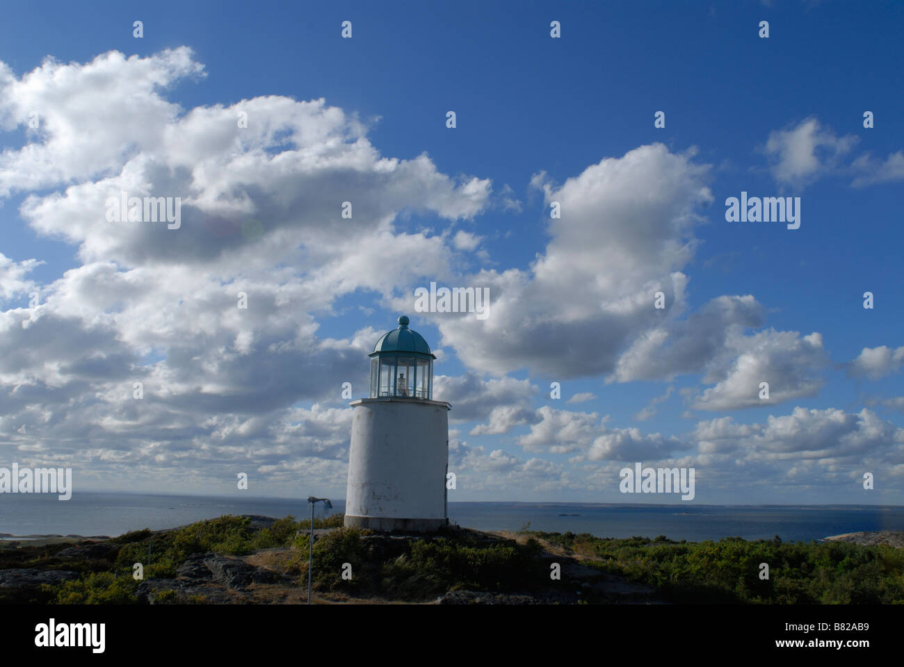 Koster light house, Sweden Stock Photo