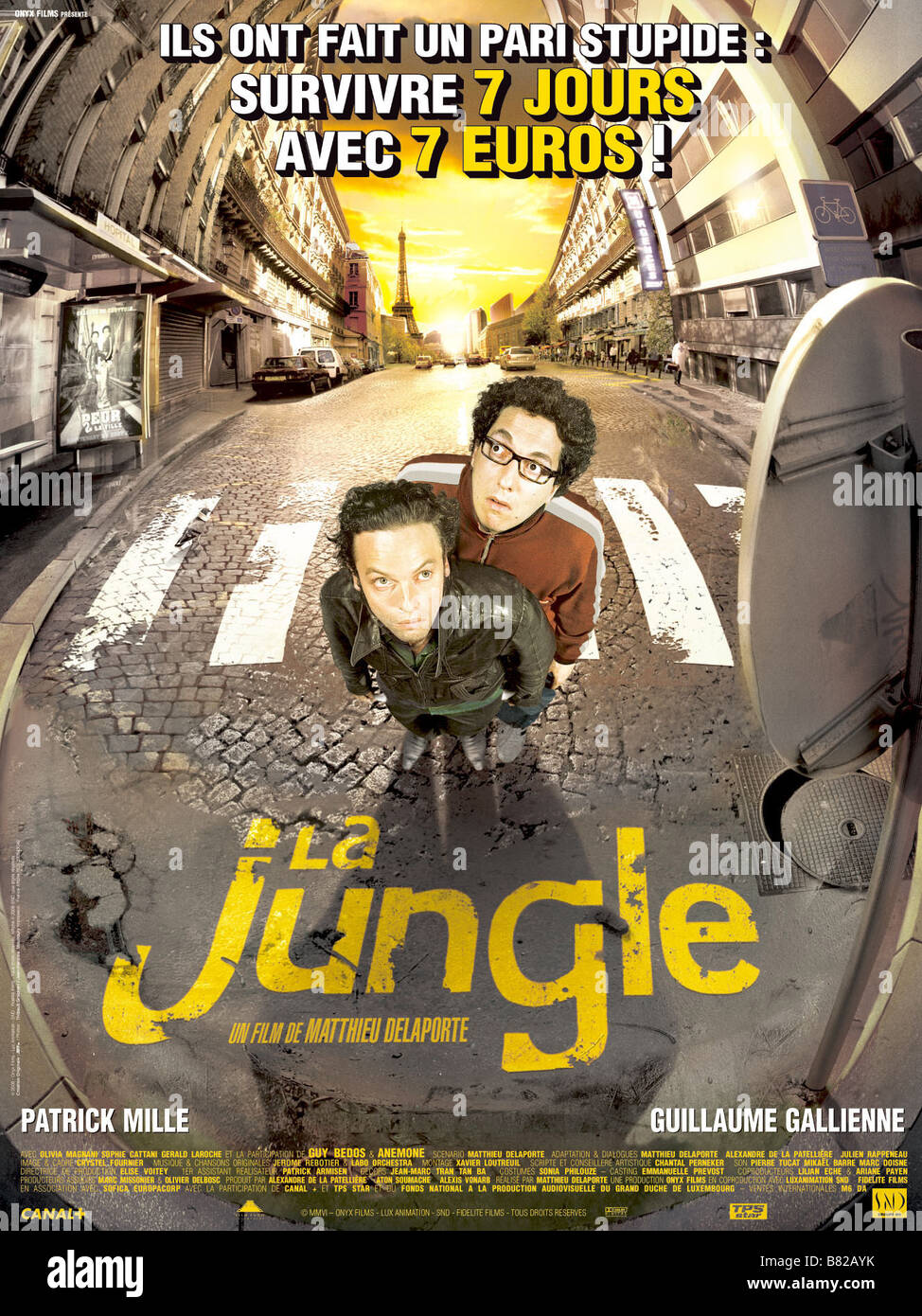La jungle La jungle (2006) France Affiche / Poster Patrick Mille, Guillaume Gallienne Director Matthieu Delaporte Stock Photo