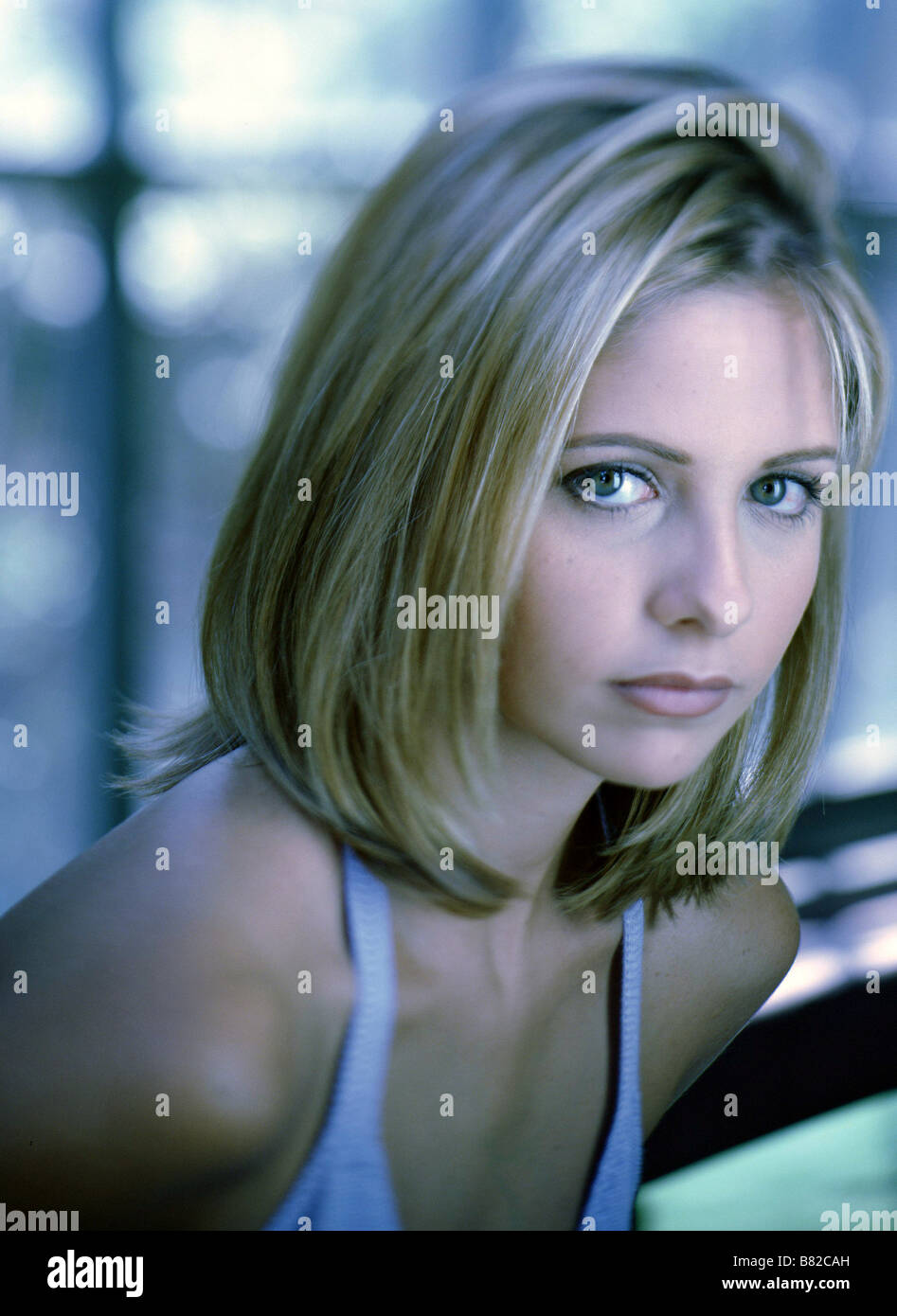 Buffy the Vampire Slayer  TV-Series 1997-2003 USA Created by Joss Whedon 1998 Season 2 Sarah Michelle Gellar Stock Photo