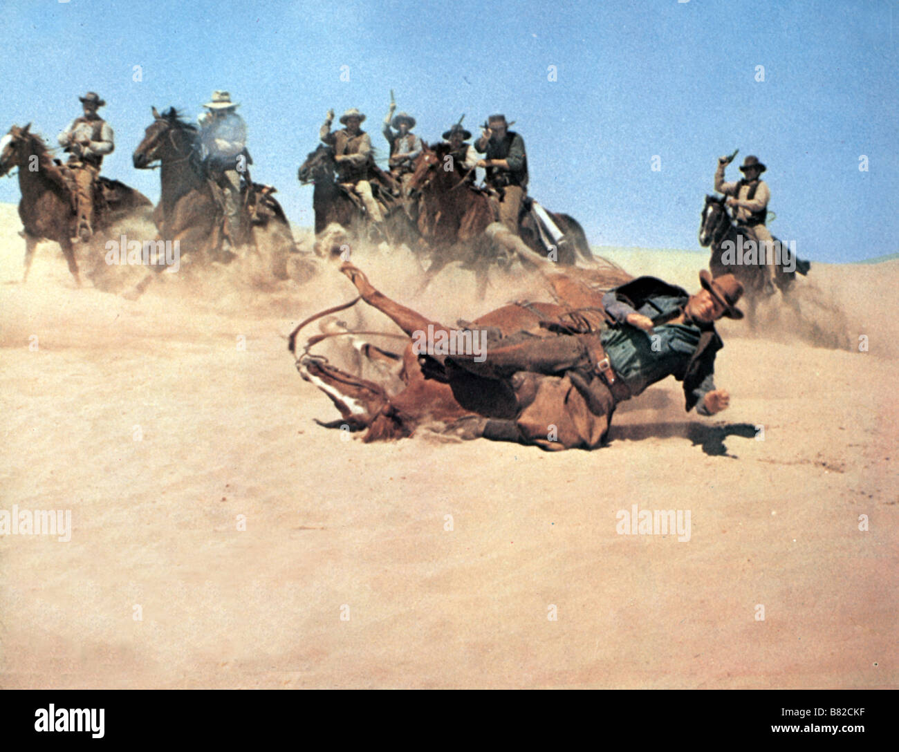 les voleurs de trains The Train Robbers  Year: 1973 USA John Wayne  Director: Burt Kennedy Stock Photo