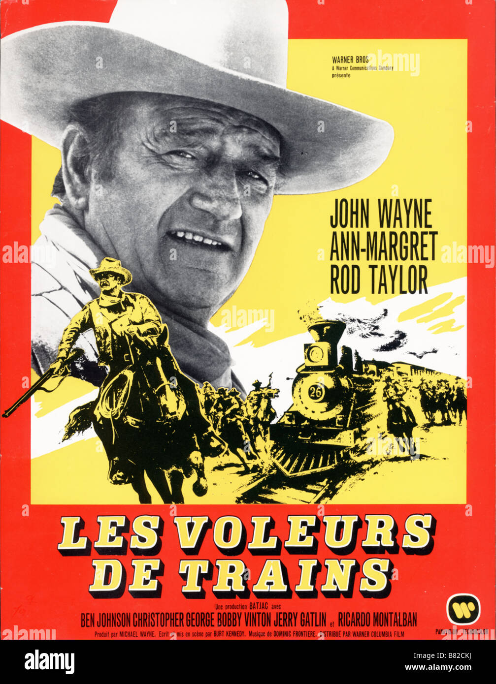 les voleurs de trains The Train Robbers Year 1973 USA John Wayne