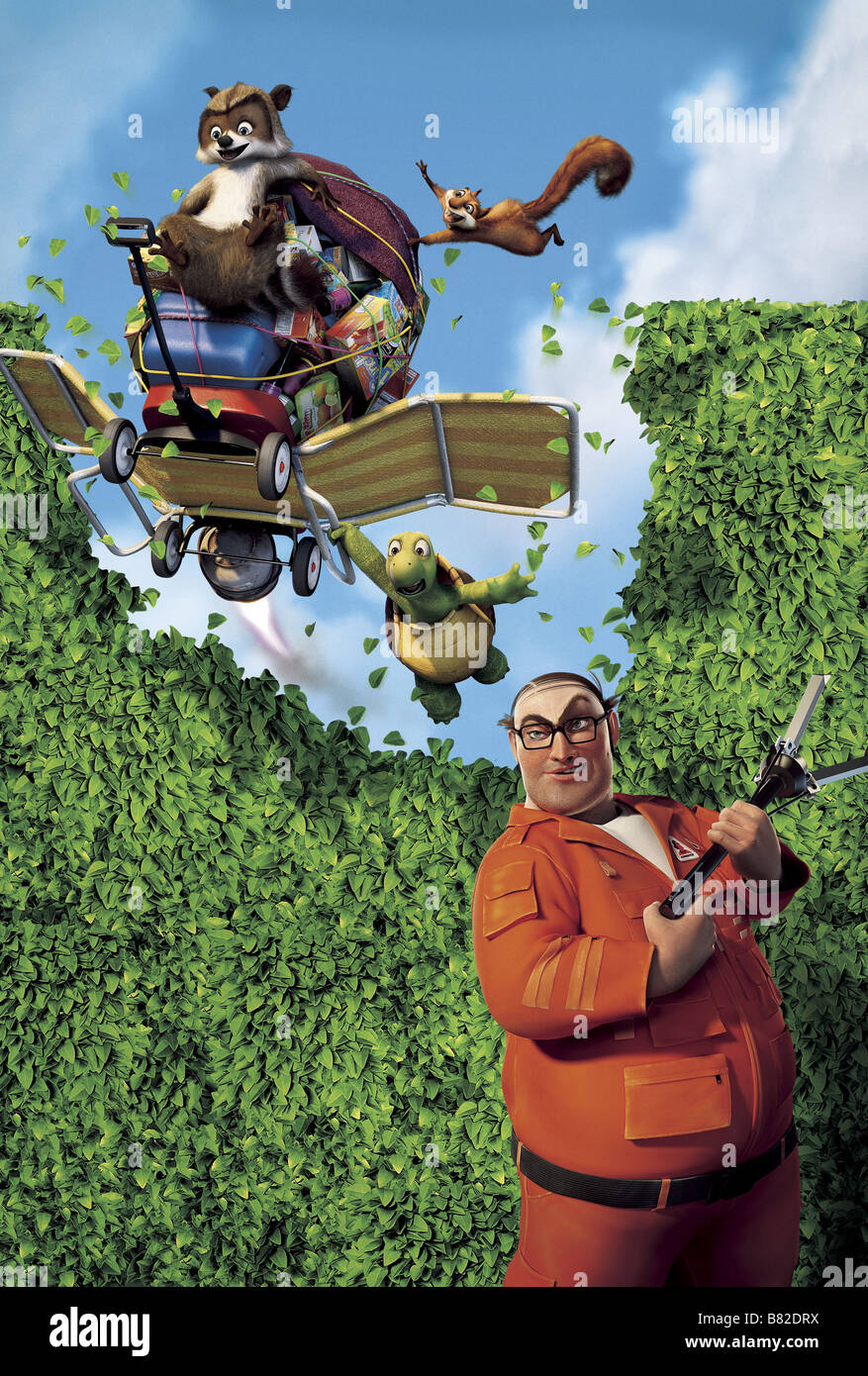Nos voisins les hommes Over the hedge (2006) USA animation Director Tim Johnson, Karey