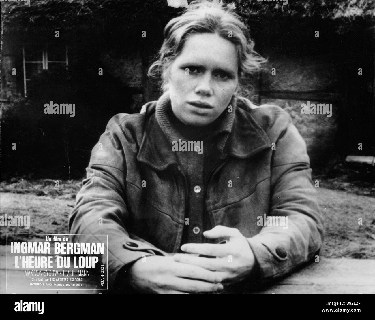 Vargtimmen  Year 1968 Sweden Liv Ullmann  Director: Ingmar Bergman Stock Photo