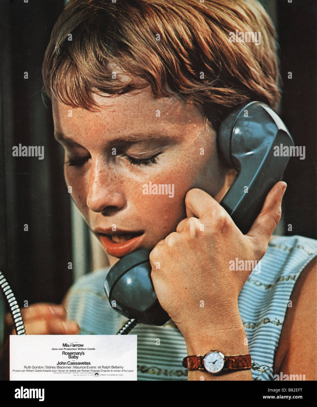 Rosemary's Baby  Year: 1968 USA Mia Farrow  Director: Roman Polanski Stock Photo