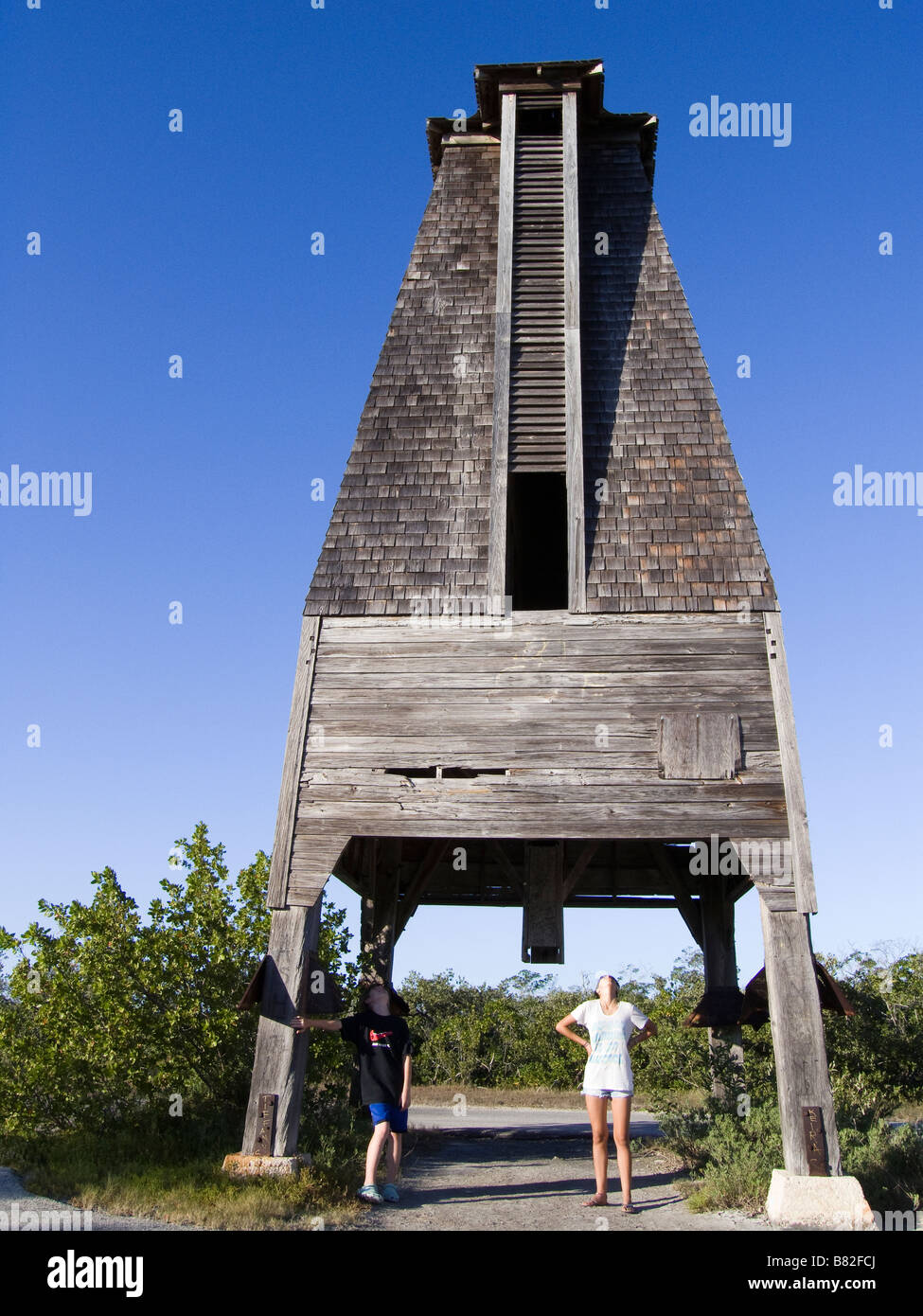 Historic Perky Bat Tower is roadside attraction Sugarloaf Key Florida