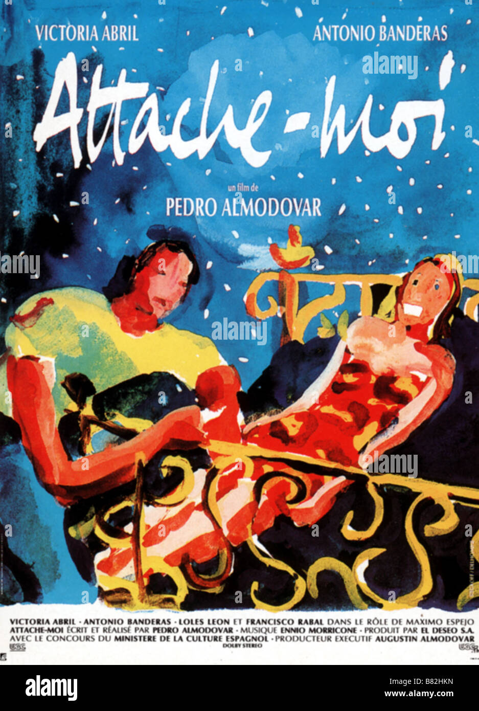 Attache moi ¡Átame! Year: 1990 Spain Affiche , Poster Director: Pedro  Almodóvar Stock Photo - Alamy