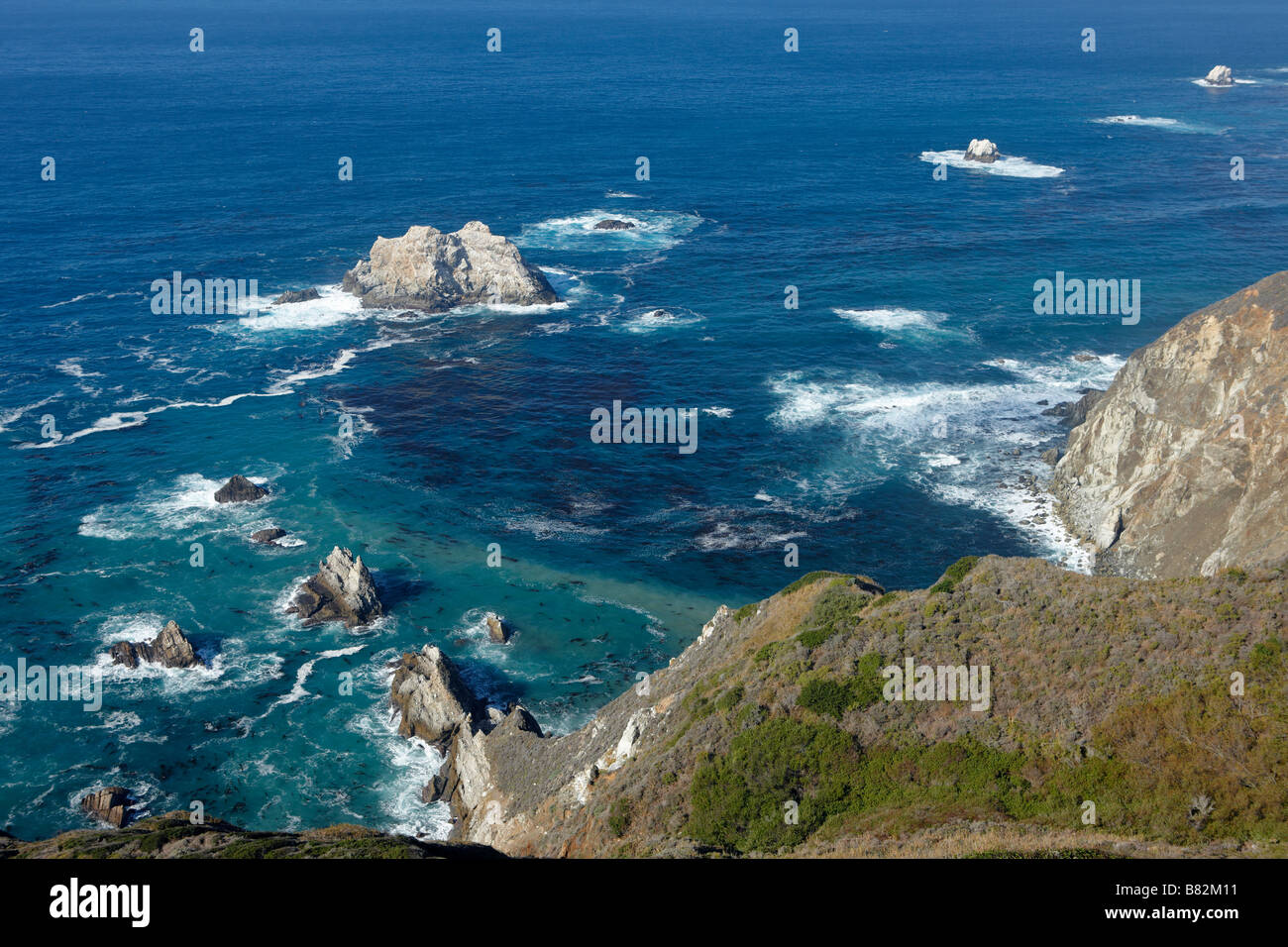 Big Sur coastline. California, USA Stock Photo - Alamy
