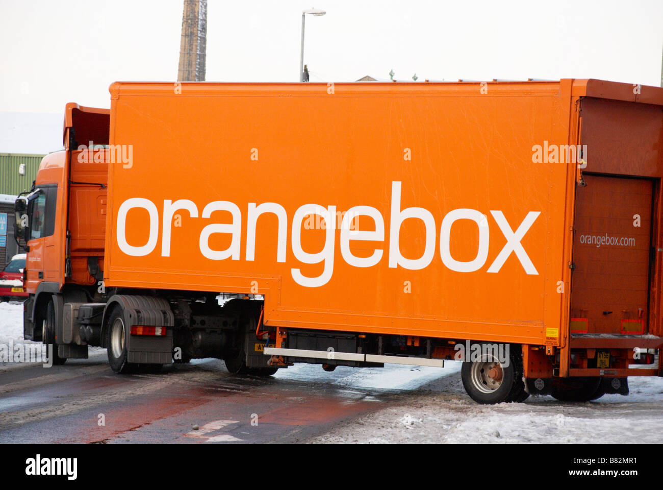 Lorry Turning High Resolution Stock Photography and Images - Alamy
