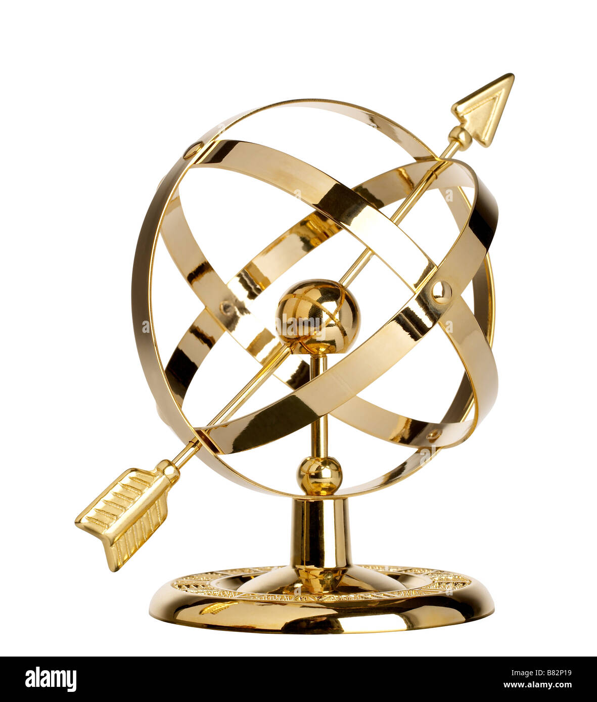 Armillary Sphere world globe Stock Photo - Alamy