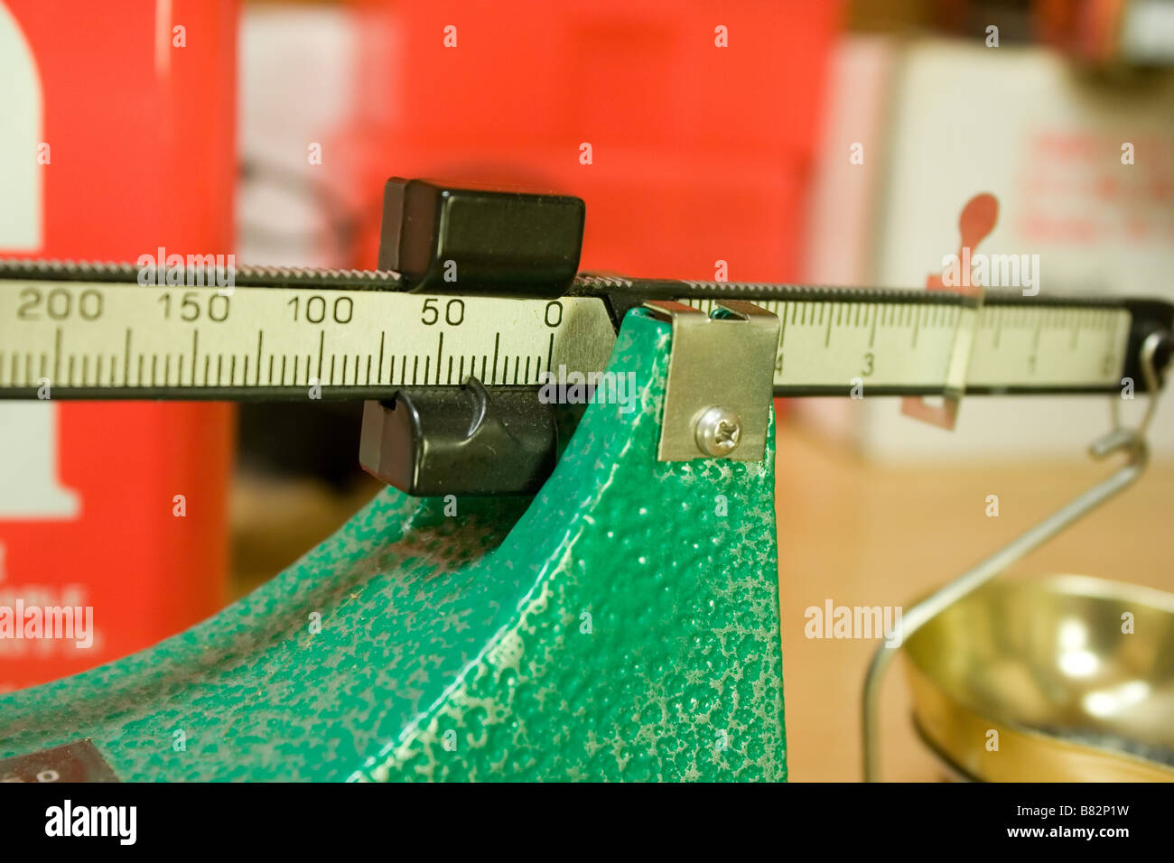 Ammunition reloading scale Stock Photo Alamy