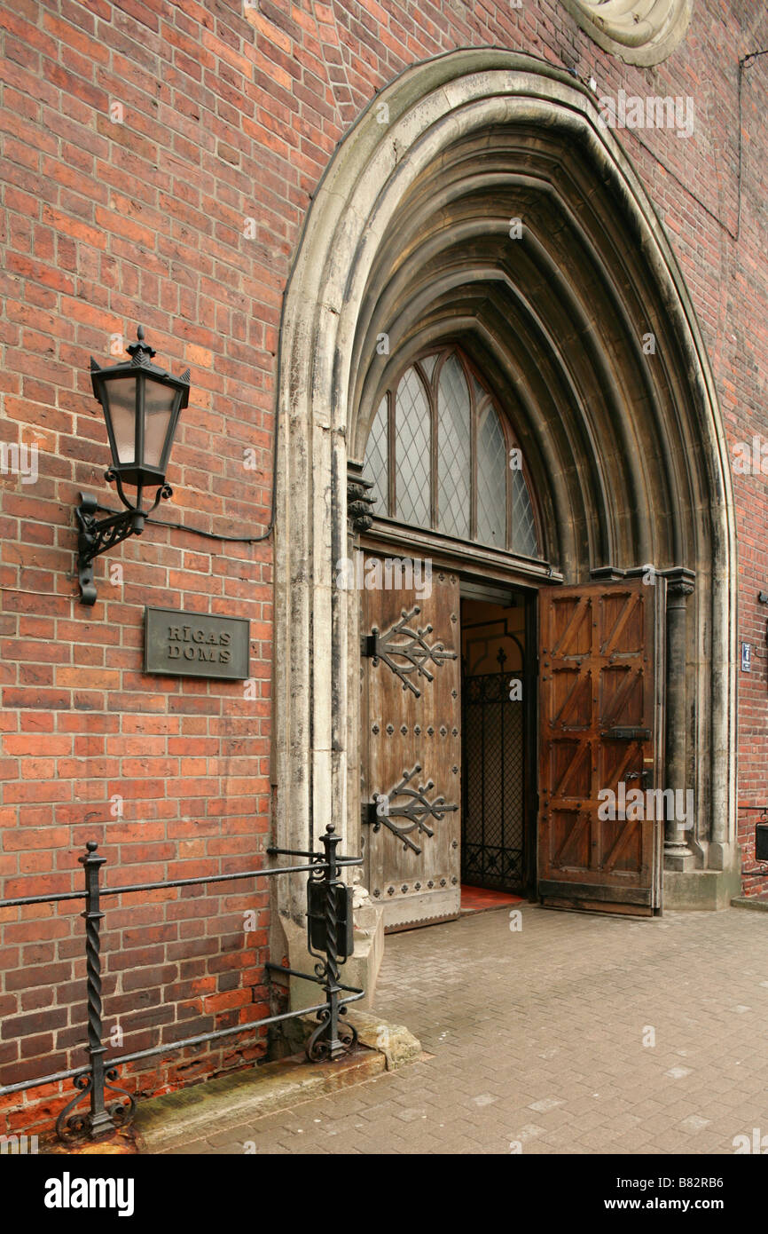 Old brick dome cathedral in riga hi-res stock photography and images ...