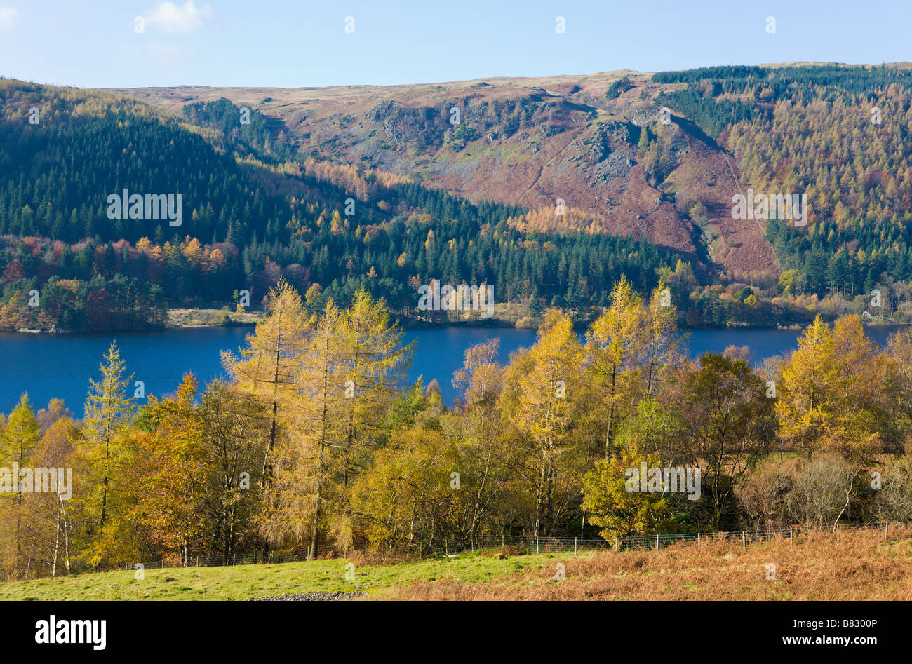 Thirlmere, Lake District, Cumbria, England Stock Photo