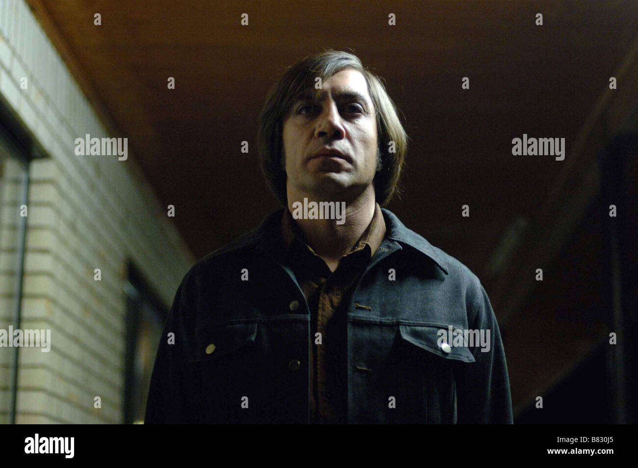 No country for old men  Year : 2007 - USA Director : Ethan Coen, Joel Coen Javier Bardem Stock Photo