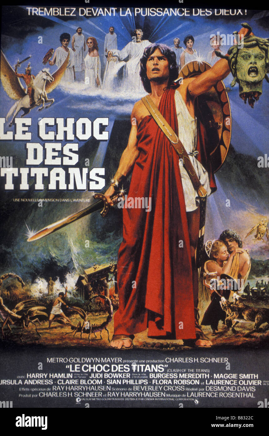 Clash of the titans 1981 poster hi-res stock photography and images - Alamy