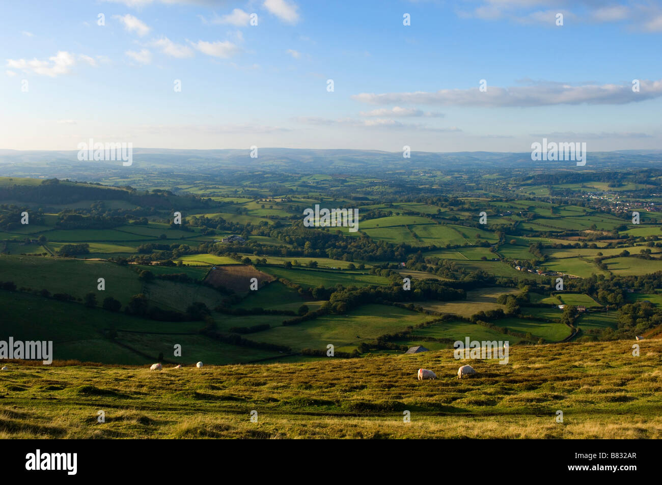 Powys Mid Wales United Kingdom Europe Stock Photo