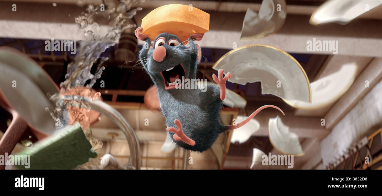 Ratatouille Year 2007 USA Director Brad Bird Animation Stock Photo