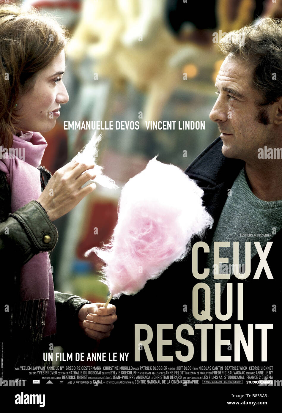 Ceux qui restent Ceux qui restent (2007) France Affiche / Poster Vincent Lindon, Emmanuelle Devos  Director: Anne Le Ny Stock Photo