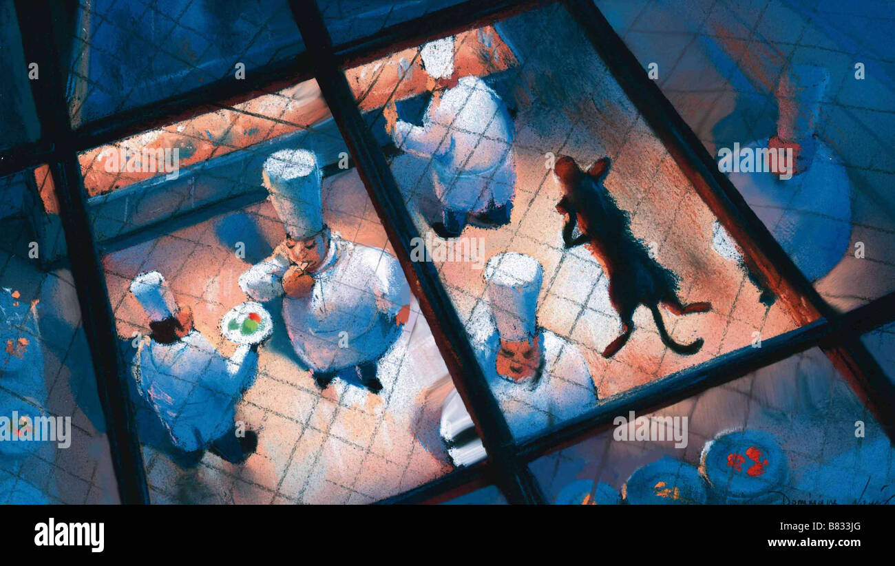 Ratatouille Year 2007 USA Director Brad Bird Animation Stock Photo