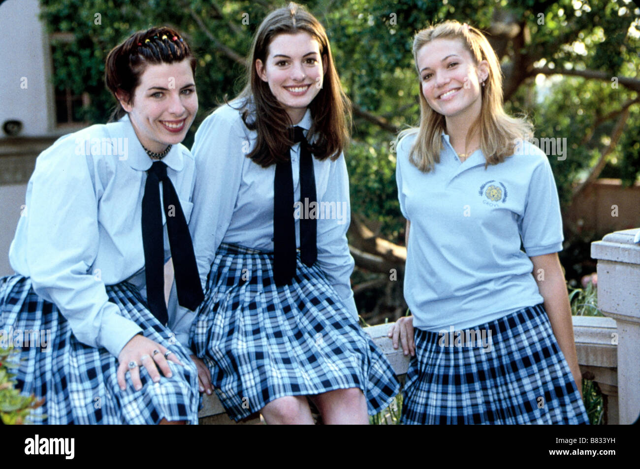 The Princess Diaries Year : 2001 USA Anne Hathaway , Heather Matarazzo ,Mandy Moore  Director: Garry Marshall Stock Photo