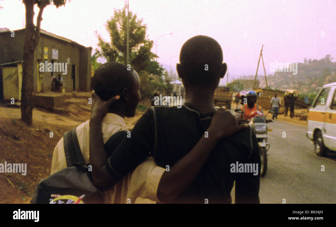 Munyurangabo Year: 2007 - Rwanda / USA Josef Rutagengwa, Eric Ndorunkundiye  Director: Lee Isaac Chung Stock Photo