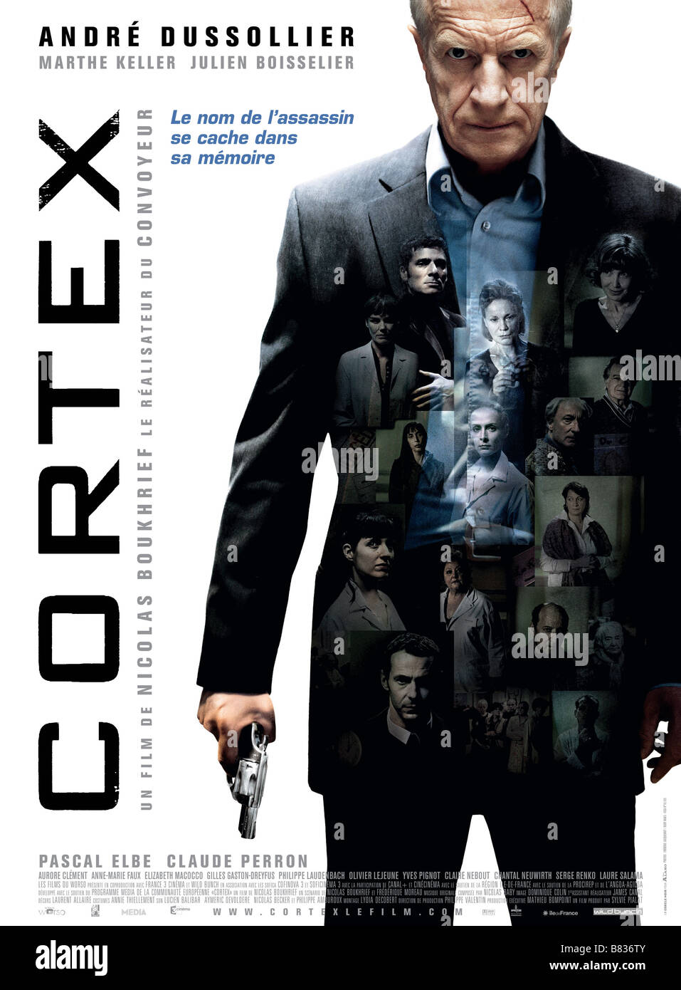 Cortex Year : 2008 France André Dussollier  Director: Nicolas Boukhrief Movie poster (Fr) Stock Photo