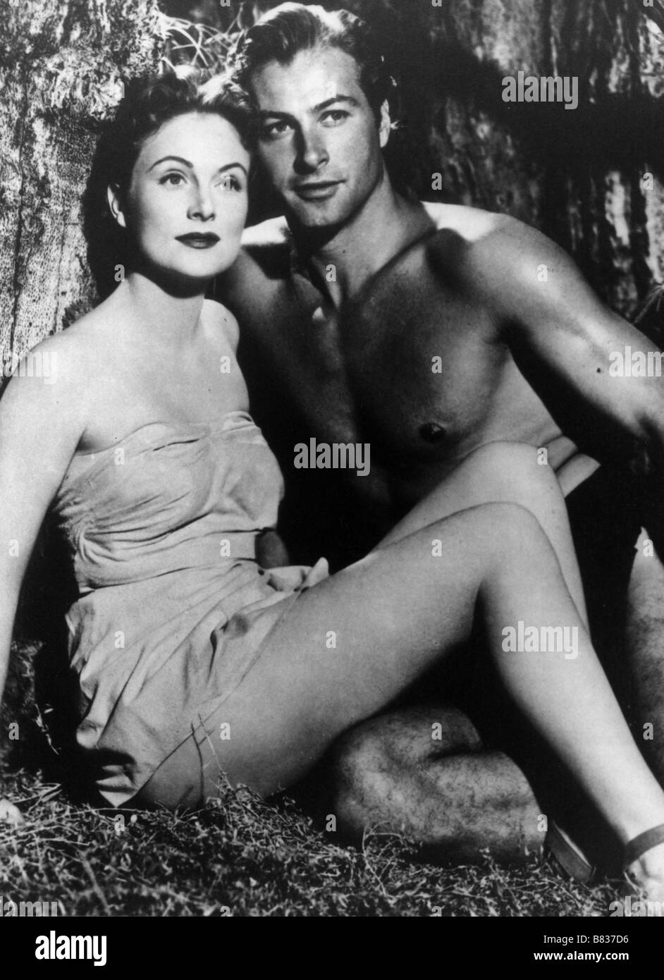 Tarzan's Peril  Year : 1951 USA Virginia Huston, Lex Barker  Director: Byron Haskin Stock Photo