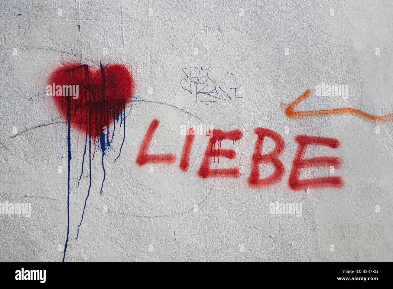 A Reaction To A Heart Sprayed On A Swastika Next To The Heart The German Word For Love Liebe A Reaction To A Heart Sprayed On A Swastika Next To The Heart The German Word For Love Liebe
