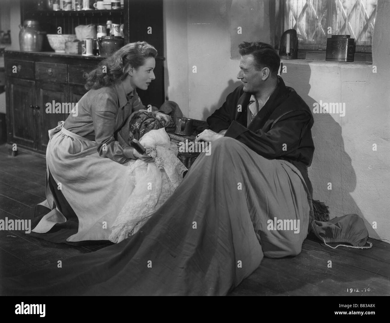 The Quiet Man  (1952) USA Maureen O'Hara, John Wayne  Director: John Ford Stock Photo