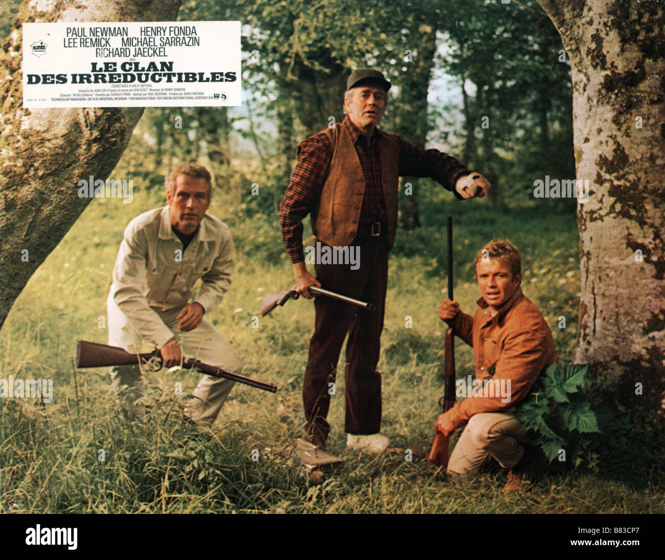 Sometimes a Great Notion  Year: 1971 - USA Paul Newman, Henry Fonda, Richard Jaeckel  Director: Paul Newman Stock Photo