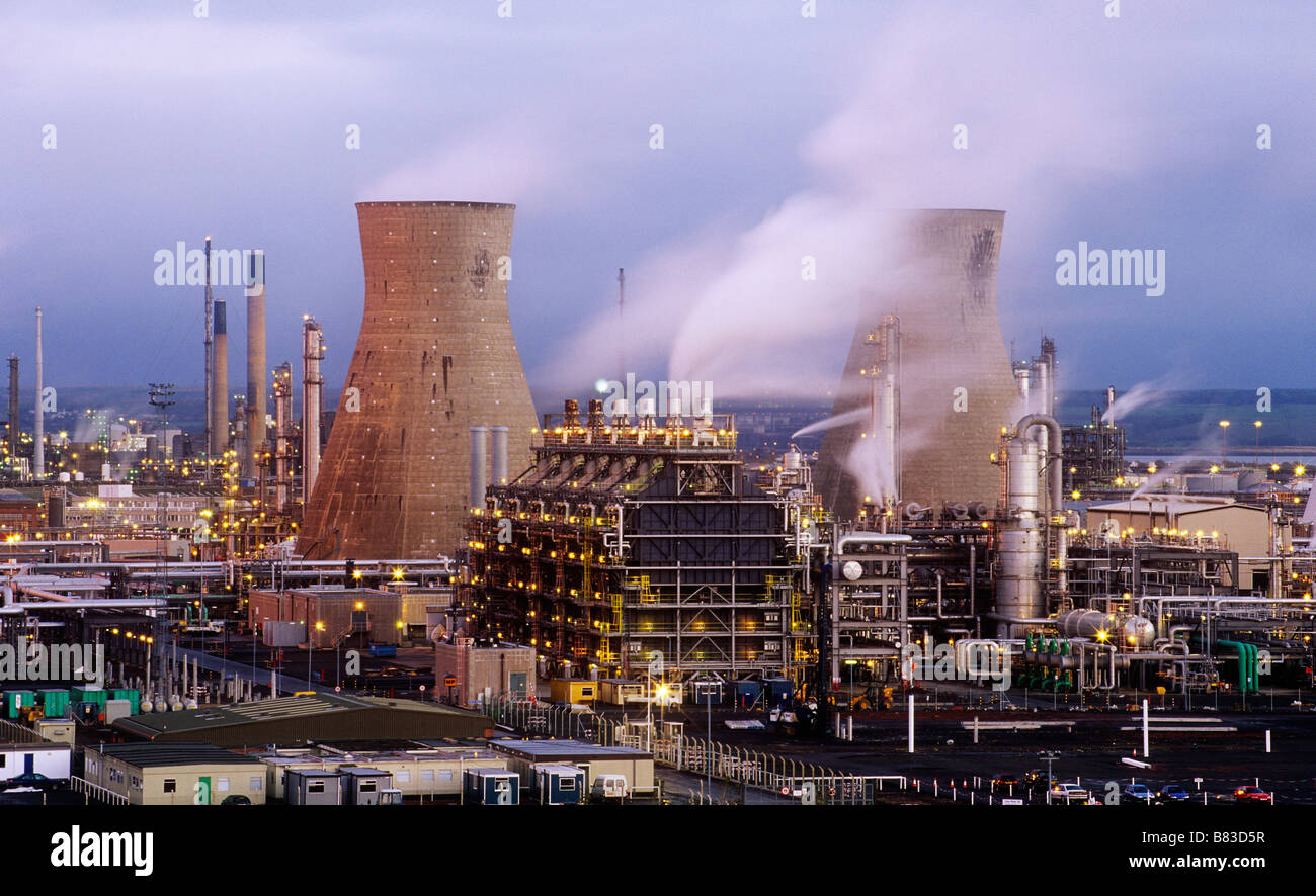 Petrochemicals Plant, Grangemouth, Scotland, UK Stock Photo Alamy
