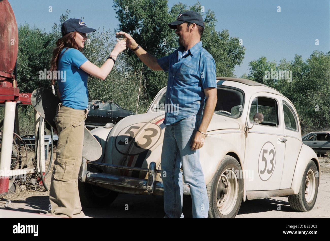 Herbie: Fully Loaded  Year: 2005 - USA Lindsay Lohan, Michael Keaton  Director: Angela Robinson Stock Photo